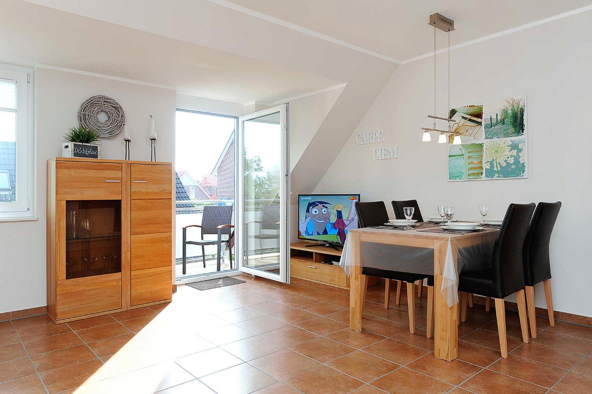 Ferienwohnungen Am Kajedeich ベンサージール 部屋 写真